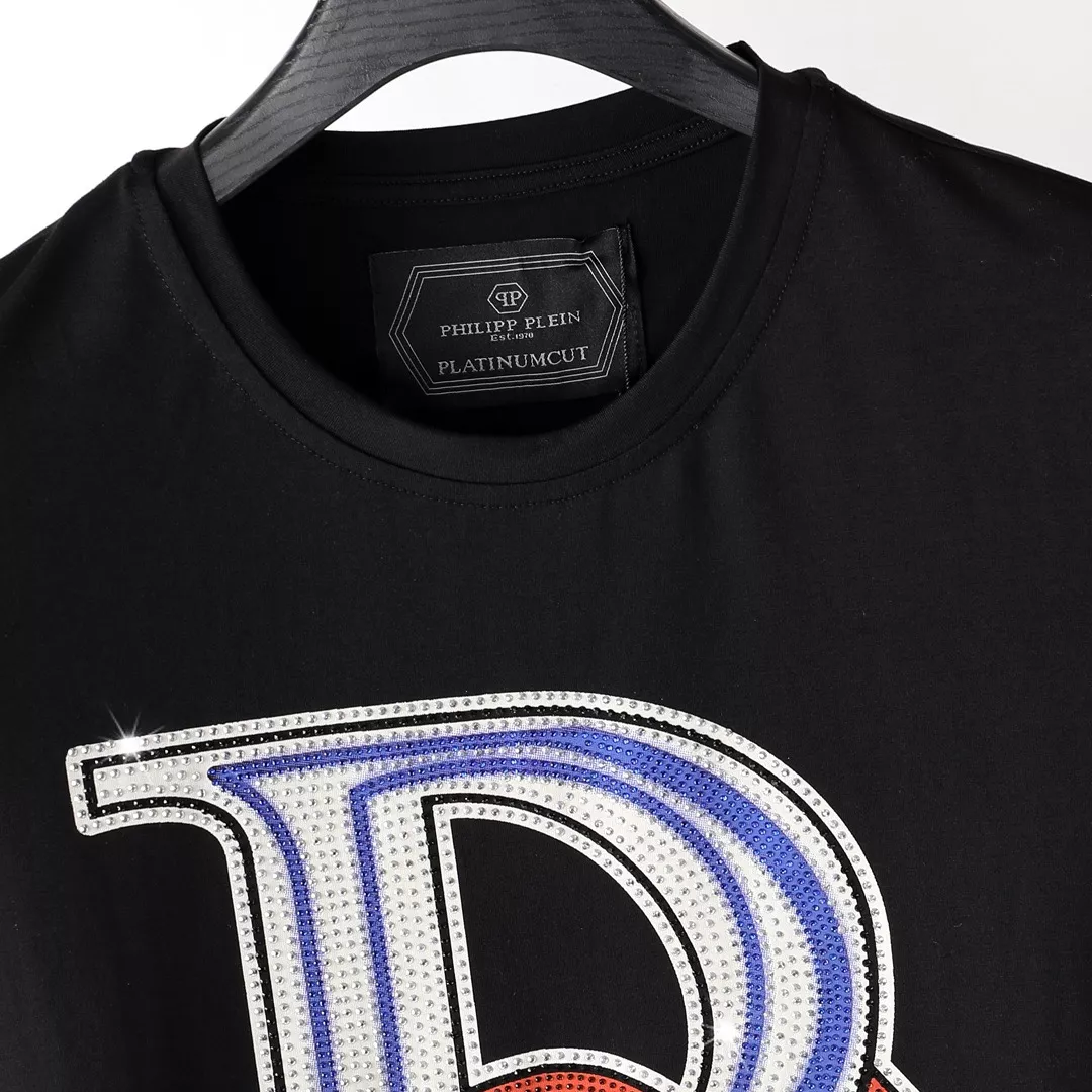 Philipp Plein PP T-Shirts Short Sleeved For Men Vibrant 8658
