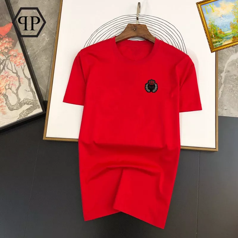 Philipp Plein PP T-Shirts Short Sleeved For Unisex Soft 3414