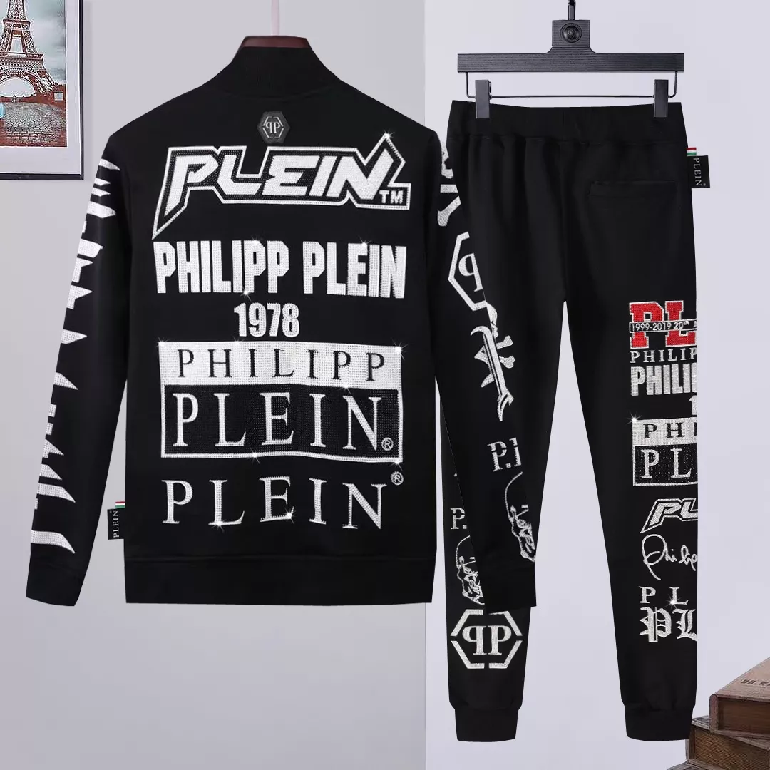 Philipp Plein PP Tracksuits Long Sleeved For Men Comfortable 3330