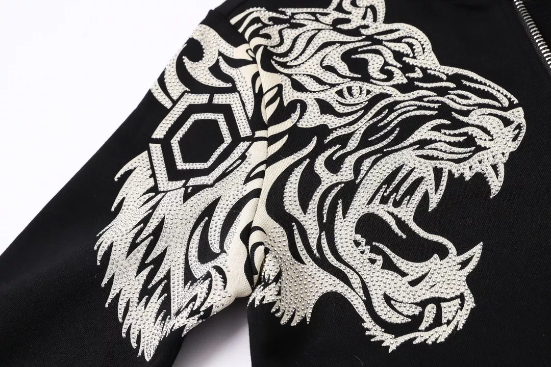 Philipp Plein PP Tracksuits Long Sleeved For Men Durable 4060