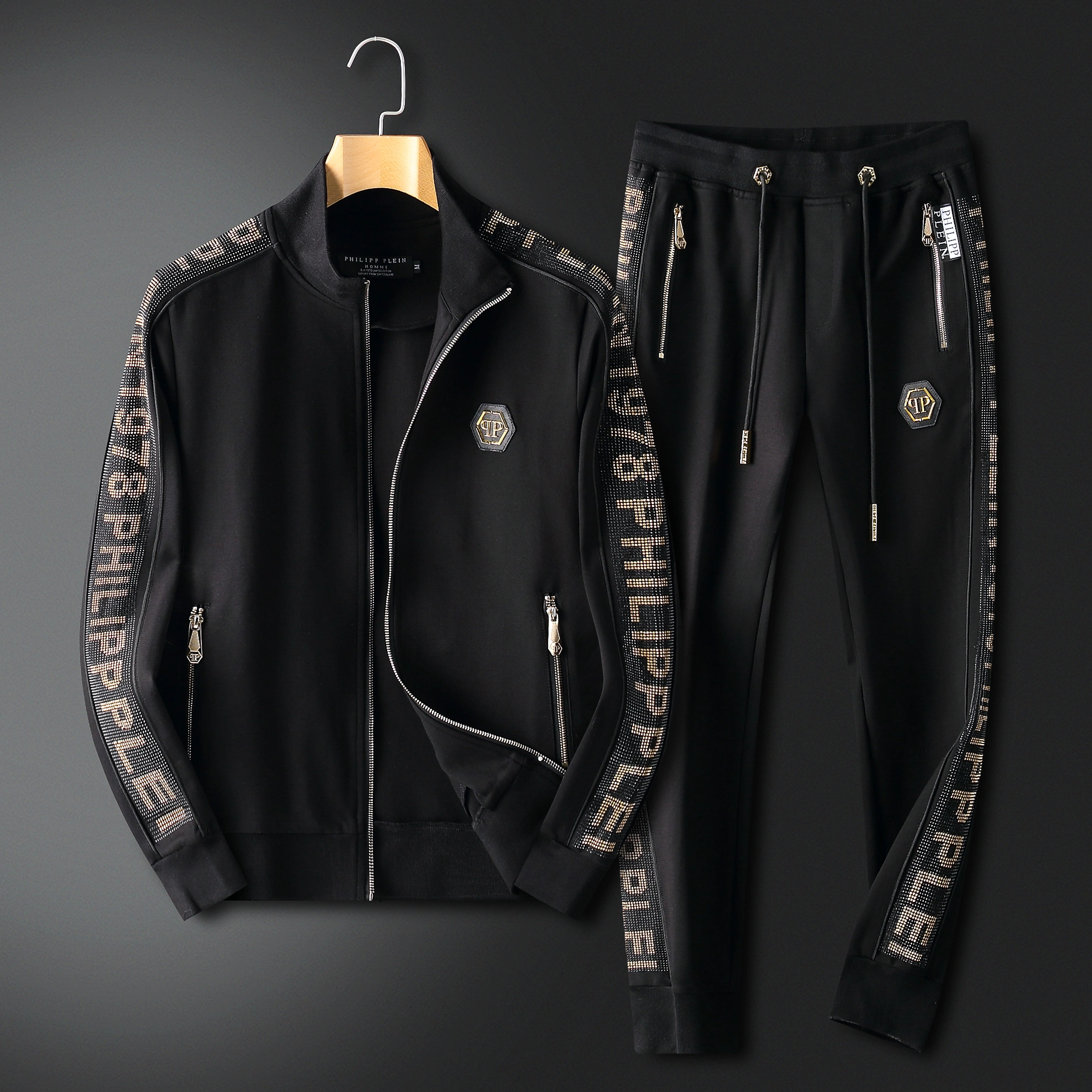 Philipp Plein PP Tracksuits Long Sleeved For Men TopPick 6859