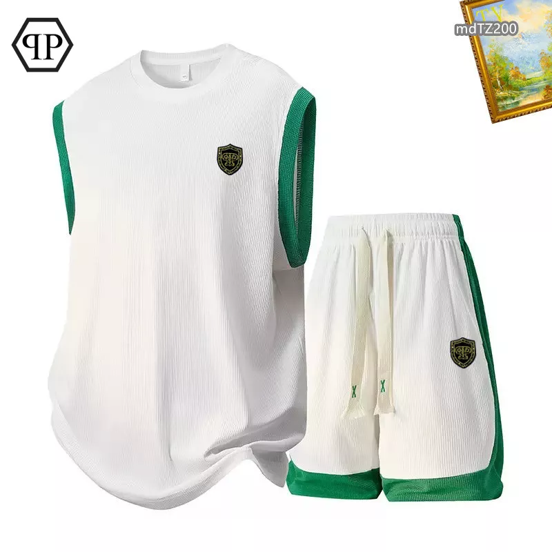 Philipp Plein PP Tracksuits Sleeveless For Men Bright 8223