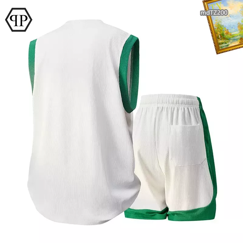 Philipp Plein PP Tracksuits Sleeveless For Men Bright 8223