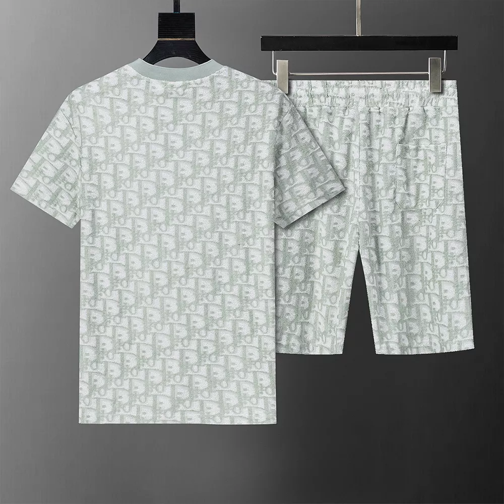 Popular 1020 Christian Dior Tracksuits Short Sleeved For Men