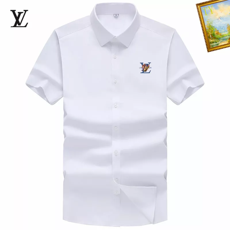 Popular 1356 Louis Vuitton LV Shirts Short Sleeved For Men