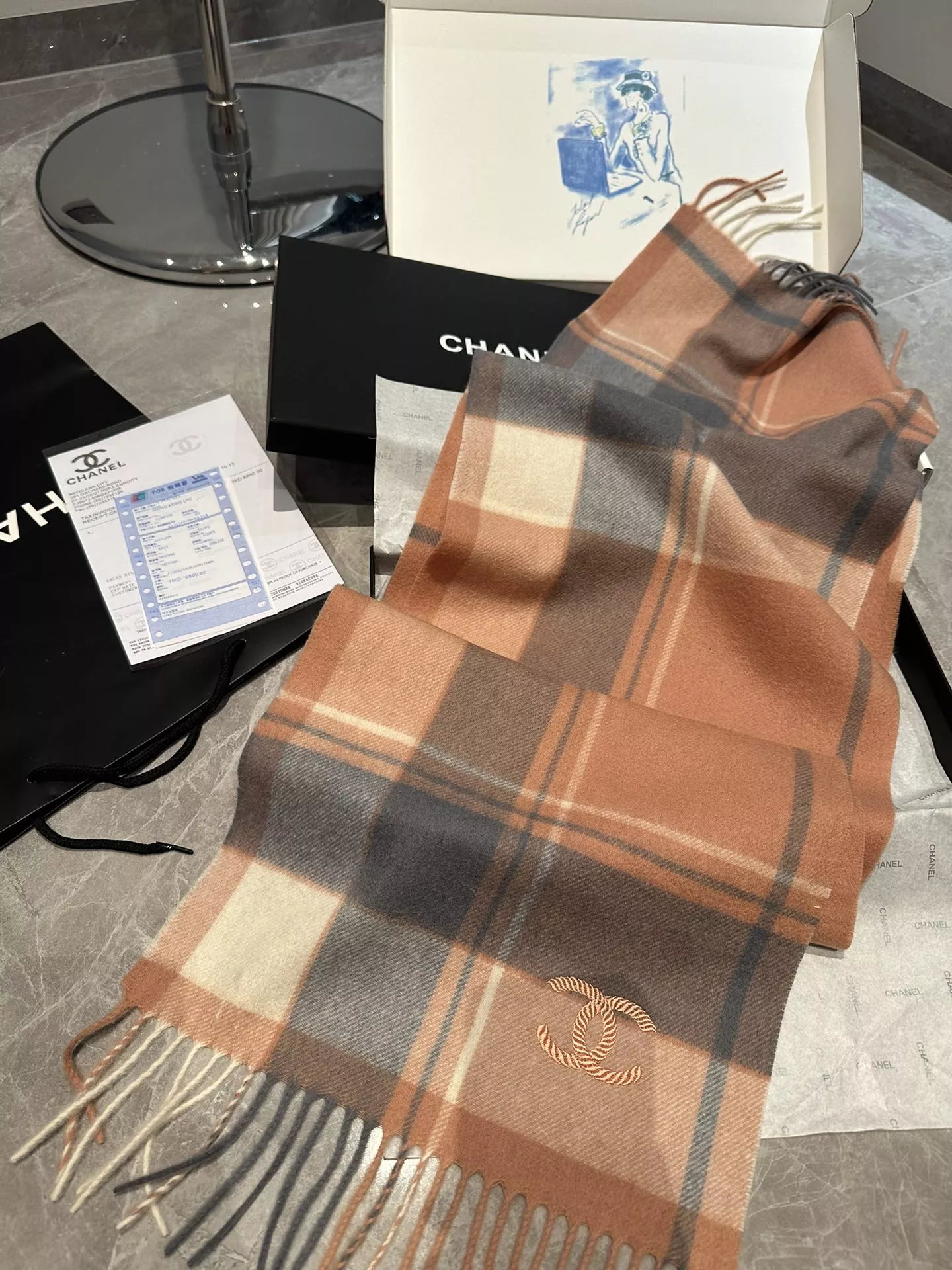 Popular 1492 Chanel Scarves For Women