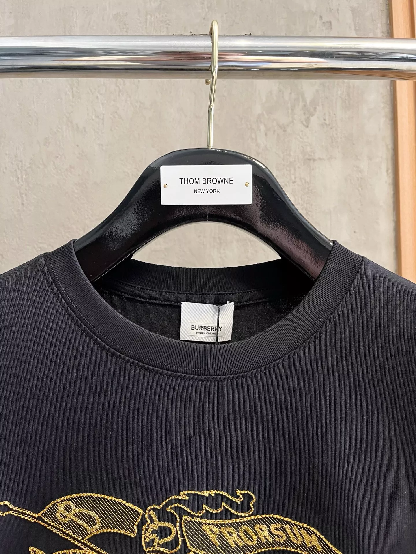 Popular 1496 Burberry T-Shirts Short Sleeved For Unisex