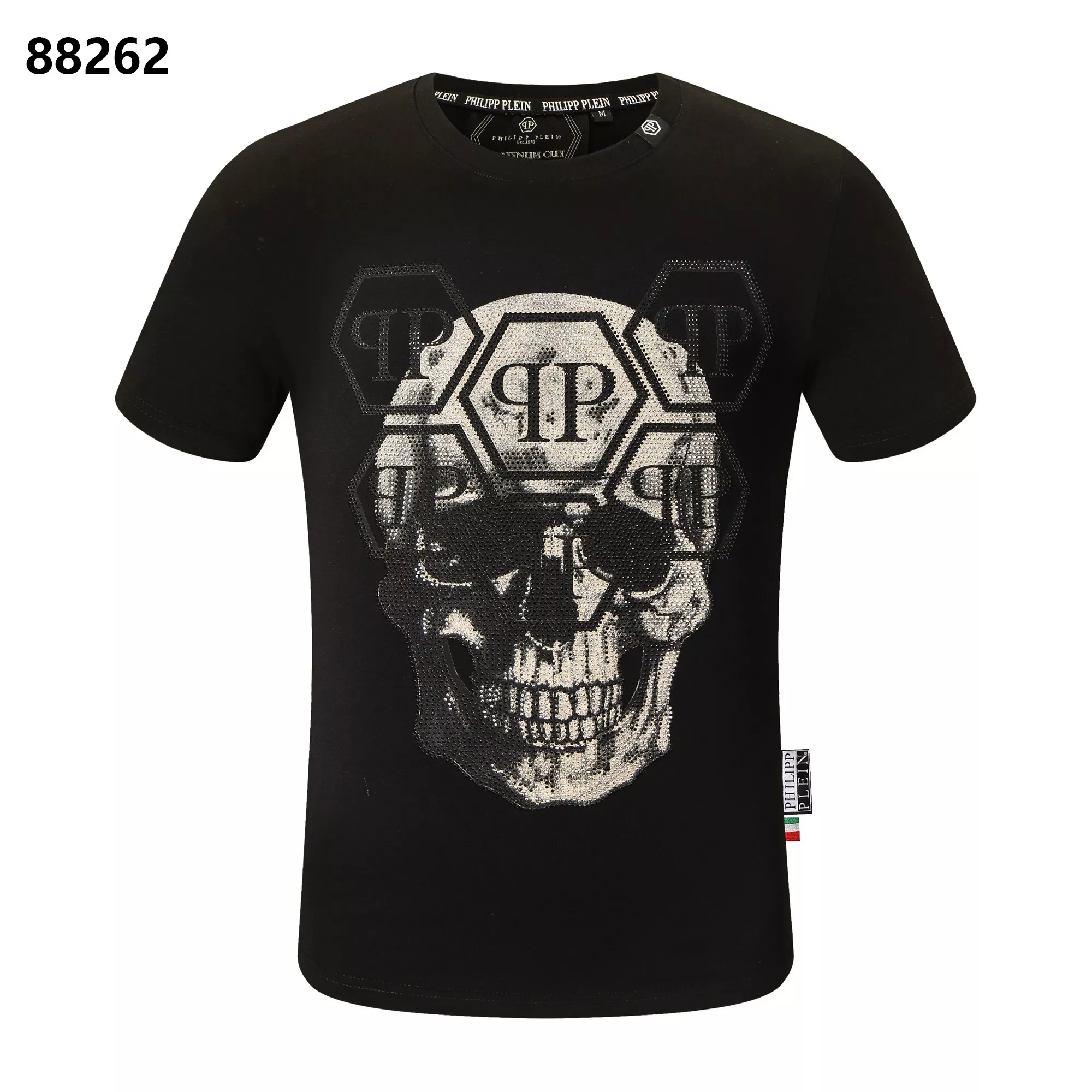 Popular 1742 Philipp Plein PP T-Shirts Short Sleeved For Men