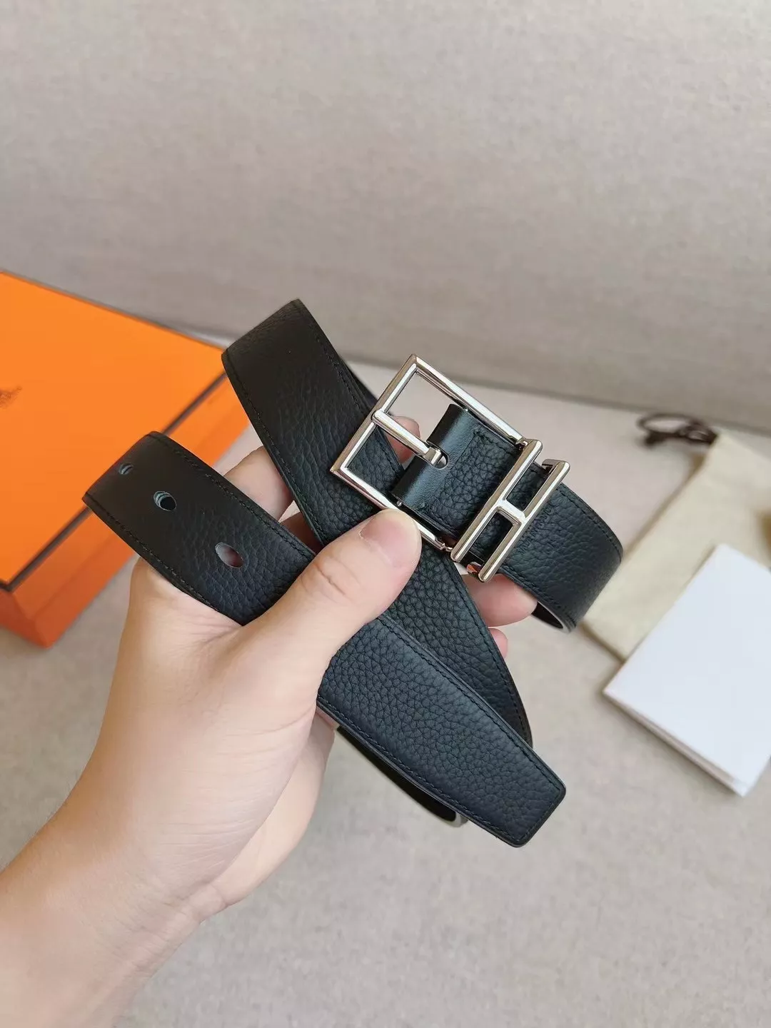 Popular 1813 Hermes AAA Quality Belts In 3.8cm For Unisex