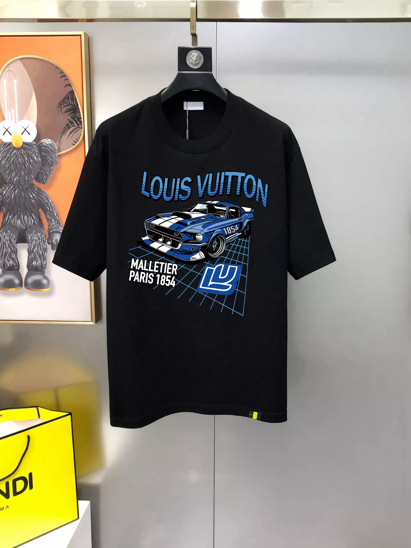 Popular 1914 Louis Vuitton LV T-Shirts Short Sleeved For Men
