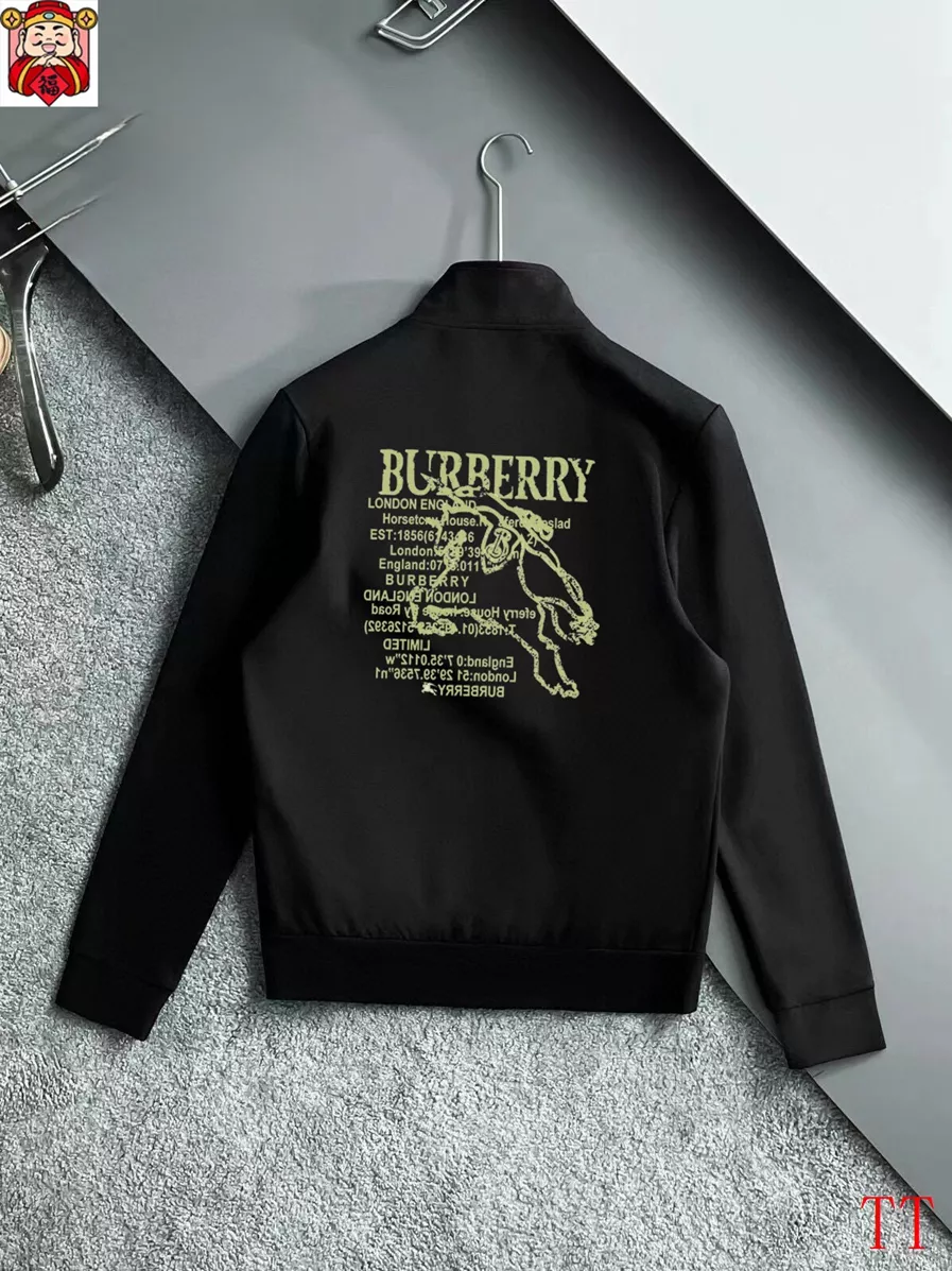 Popular 2086 Burberry Tracksuits Long Sleeved For Men