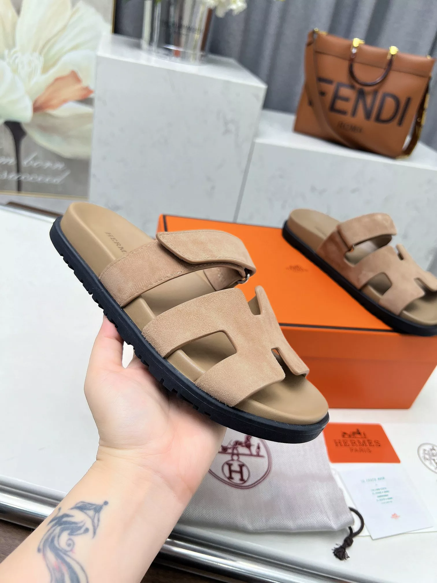 Popular 2163 Hermes Slippers For Men