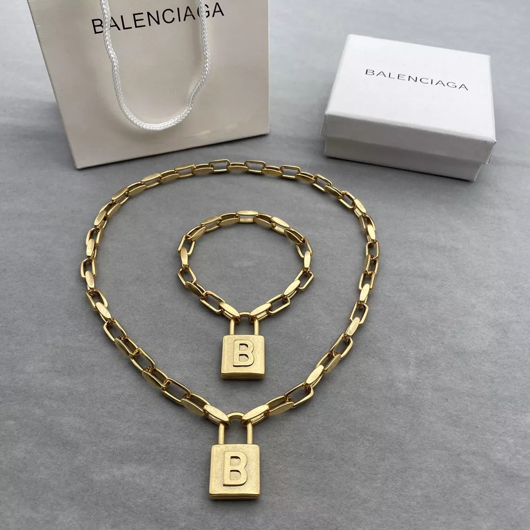 Popular 2375 Balenciaga Jewelry Set