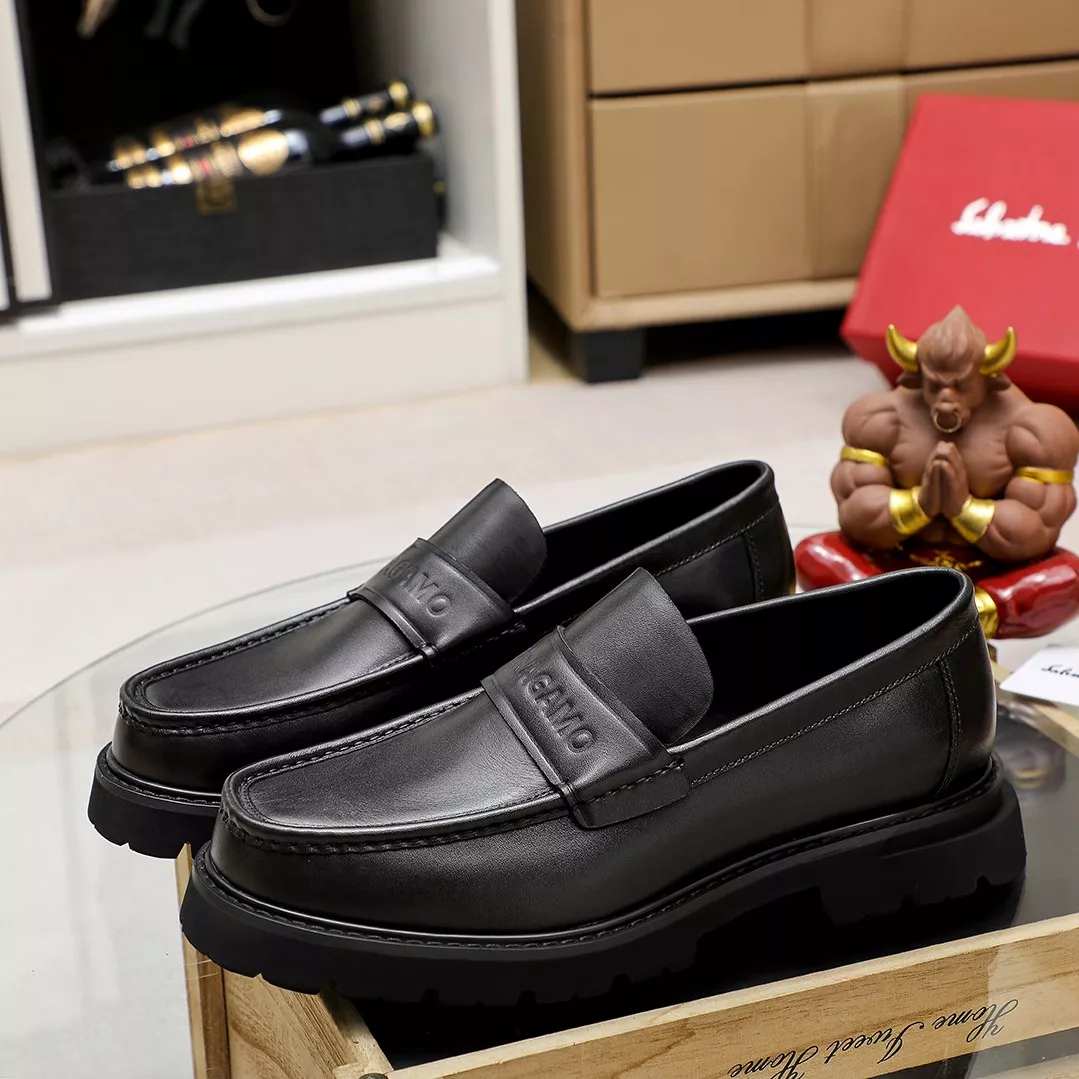 Popular 239 Salvatore Ferragamo Leather Shoes For Men