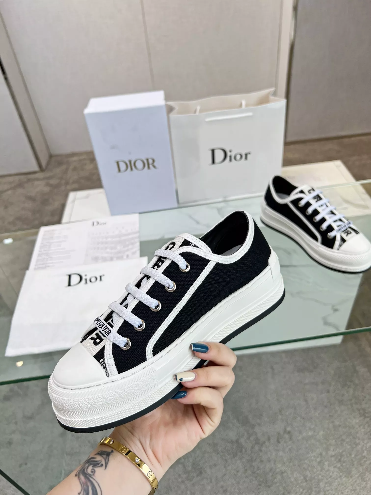 Popular 2465 Christian Dior Casual Shoes For Women