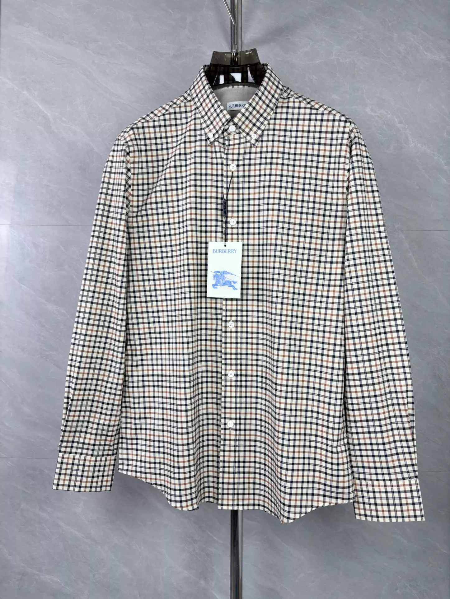 Popular 2528 Burberry Shirts Long Sleeved For Men