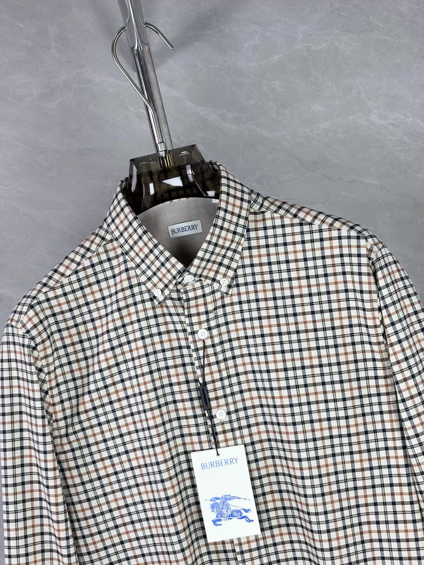 Popular 2528 Burberry Shirts Long Sleeved For Men