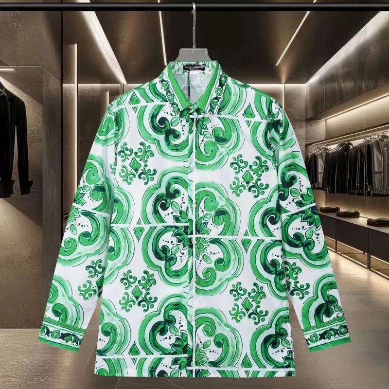 Popular 2615 Dolce & Gabbana D&G Shirts Long Sleeved For Unisex