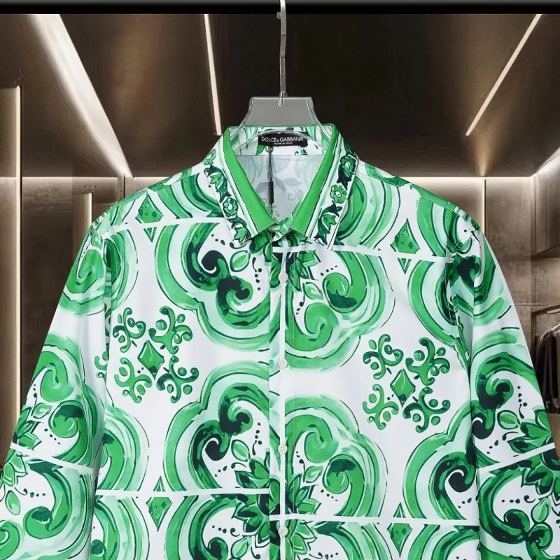 Popular 2615 Dolce & Gabbana D&G Shirts Long Sleeved For Unisex