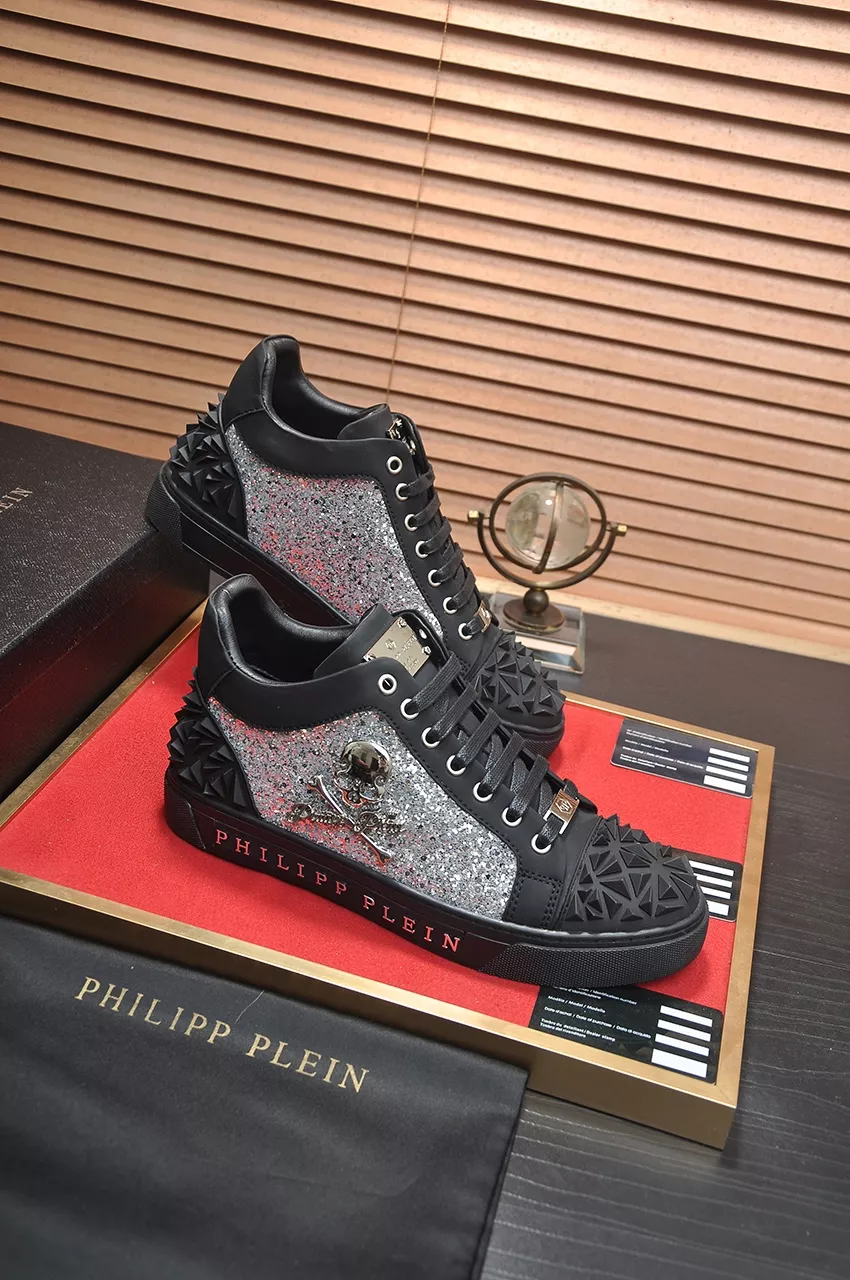 Popular 2711 Philipp Plein PP High Tops Shoes For Men