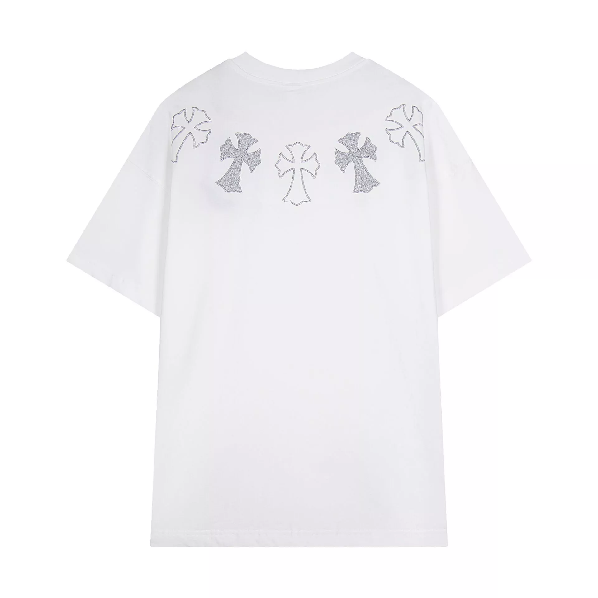 Popular 3371 Chrome Hearts T-Shirts Short Sleeved For Unisex