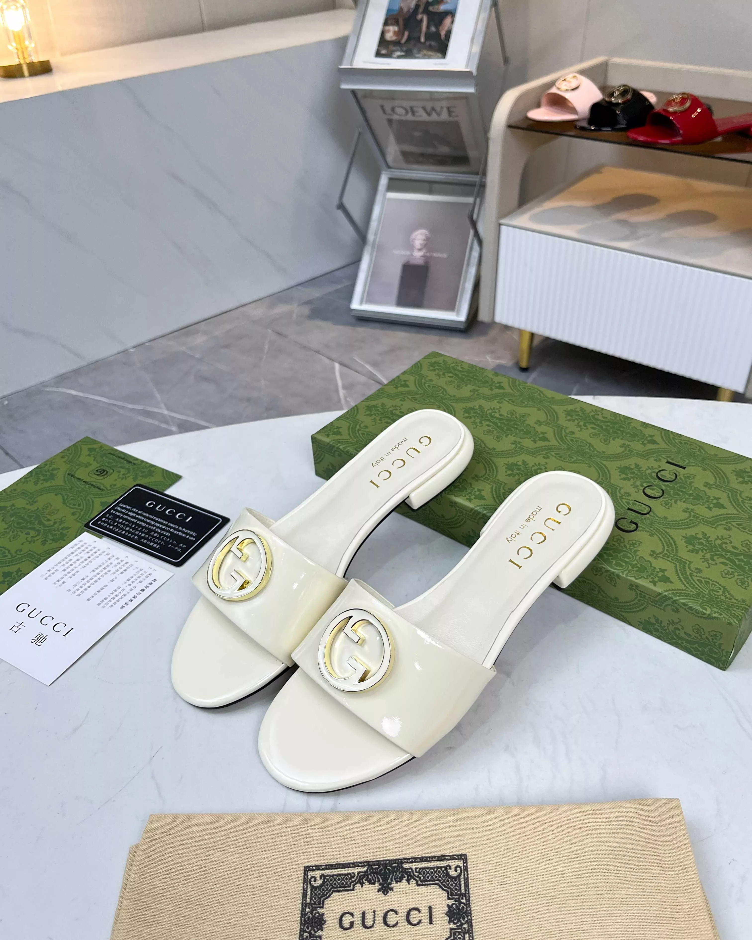 Popular 3383 Gucci Slippers For Women
