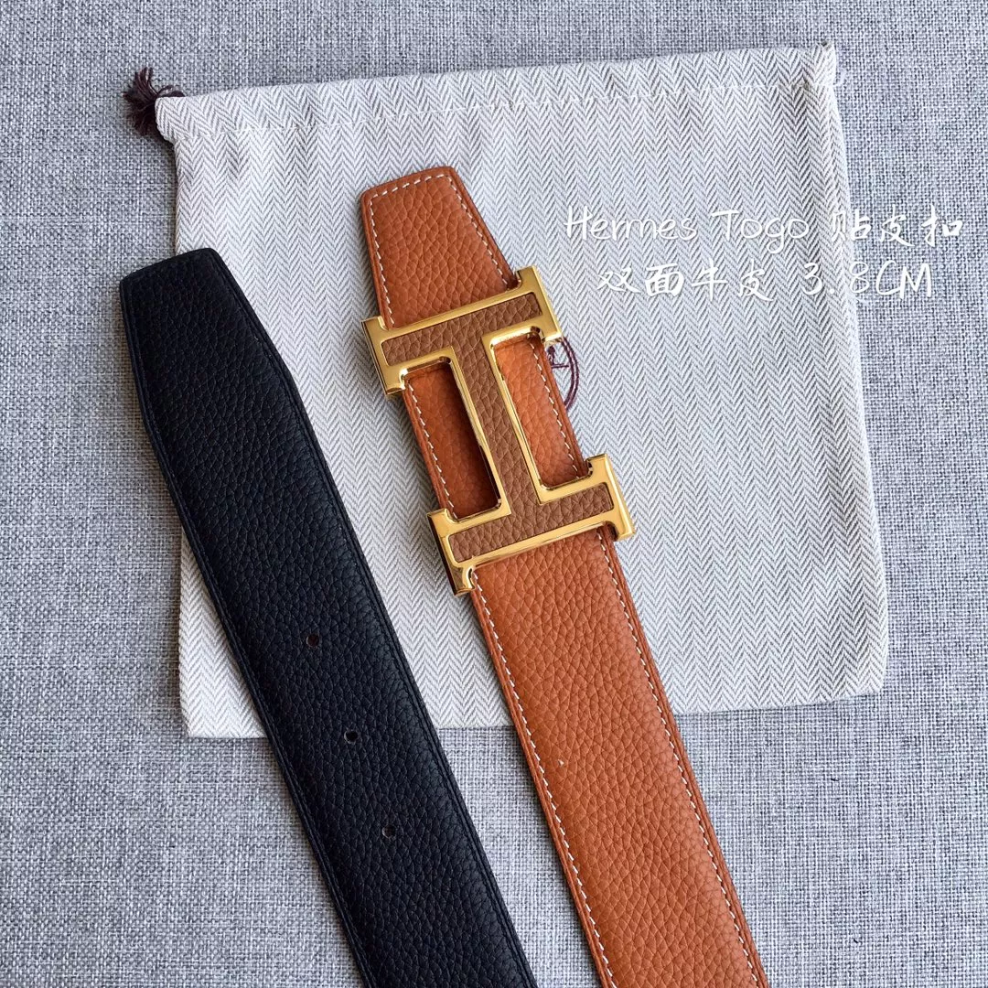 Popular 3383 Hermes AAA Quality Belts In 3.8cm For Men
