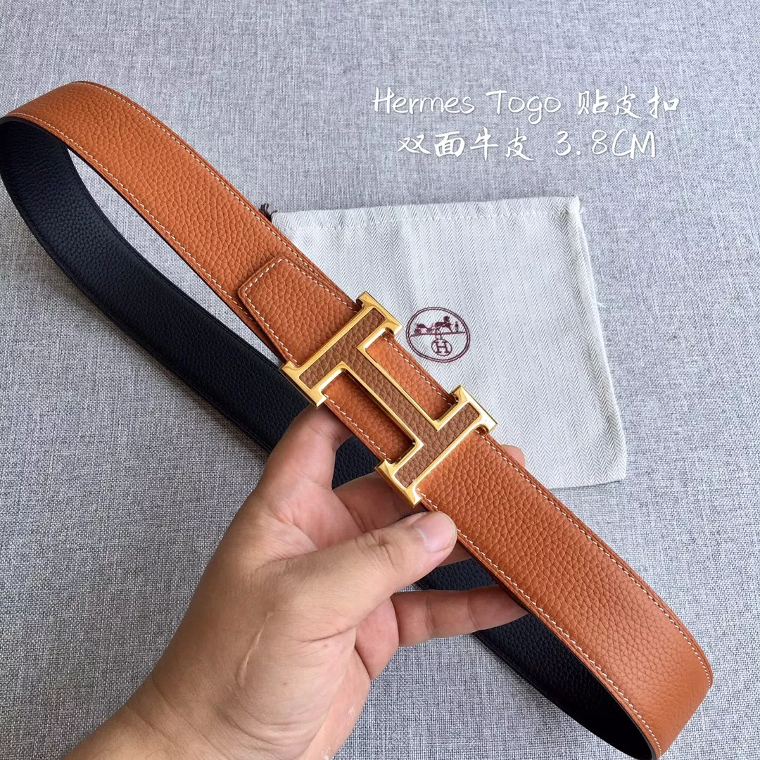 Popular 3383 Hermes AAA Quality Belts In 3.8cm For Men