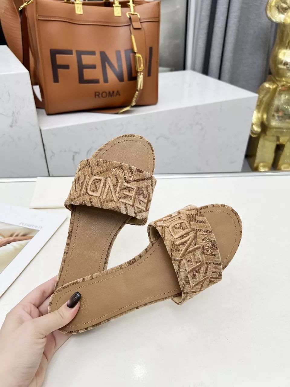 Popular 3387 Fendi Slippers For Women