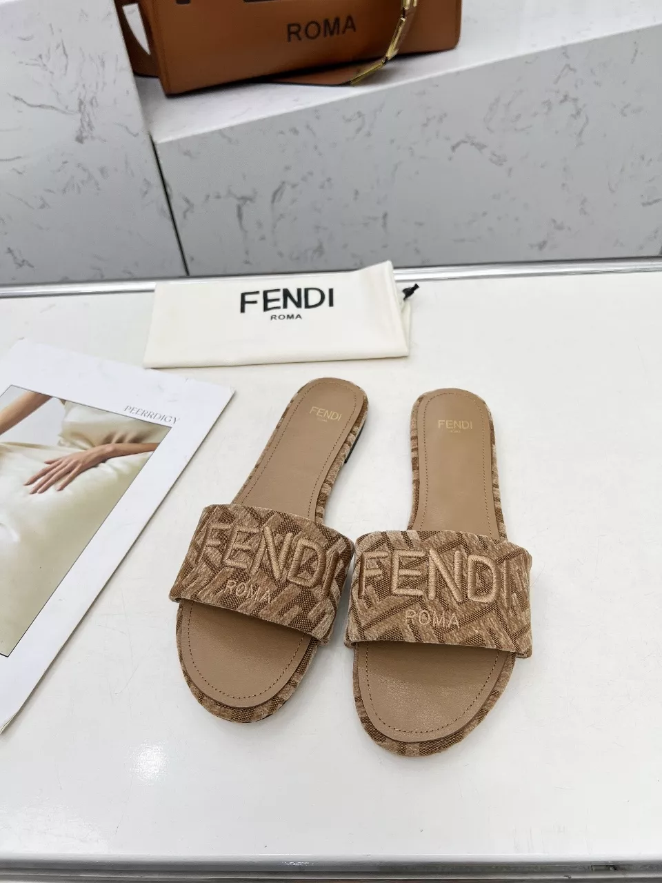 Popular 3387 Fendi Slippers For Women