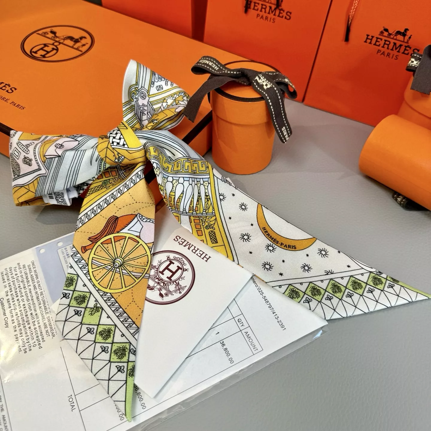 Popular 3491 Hermes Silk Scarf