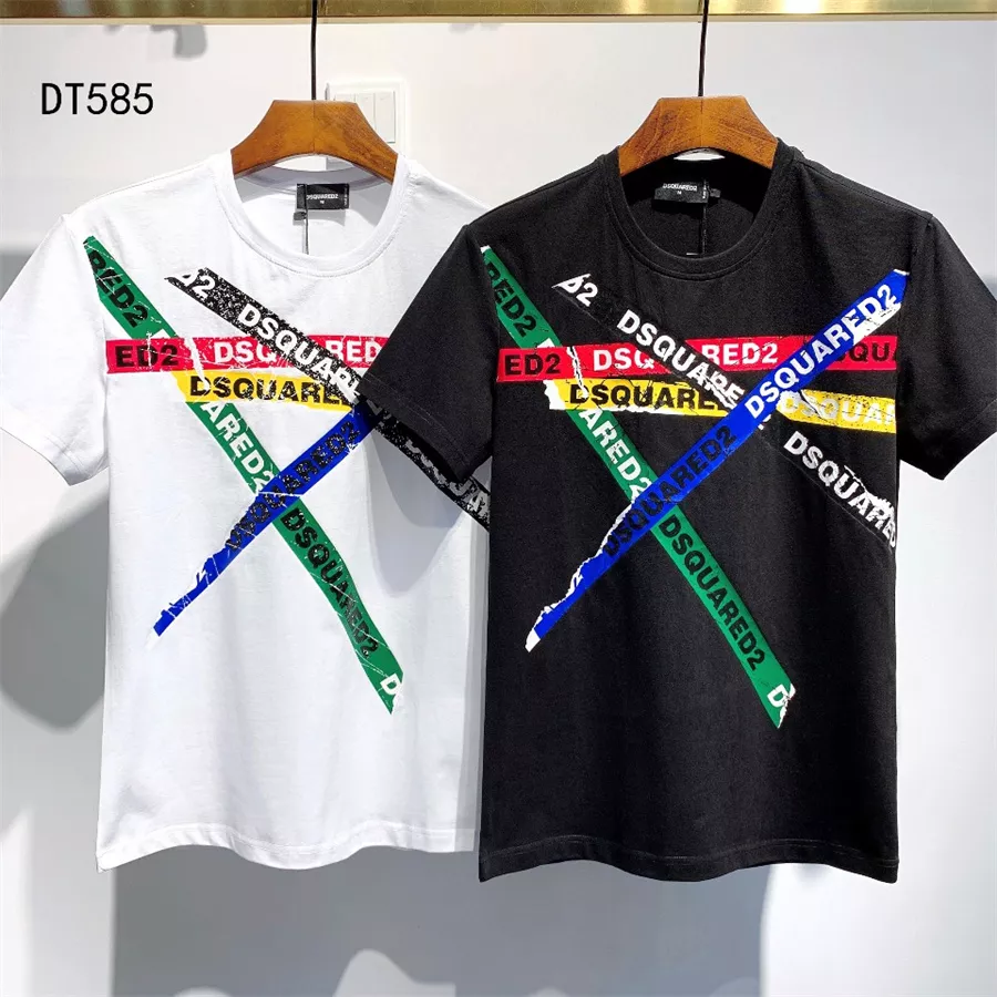 Popular 3932 Dsquared T-Shirts Short Sleeved For Men