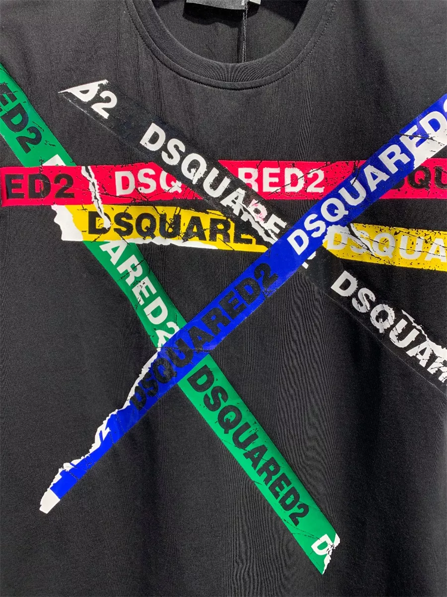 Popular 3932 Dsquared T-Shirts Short Sleeved For Men