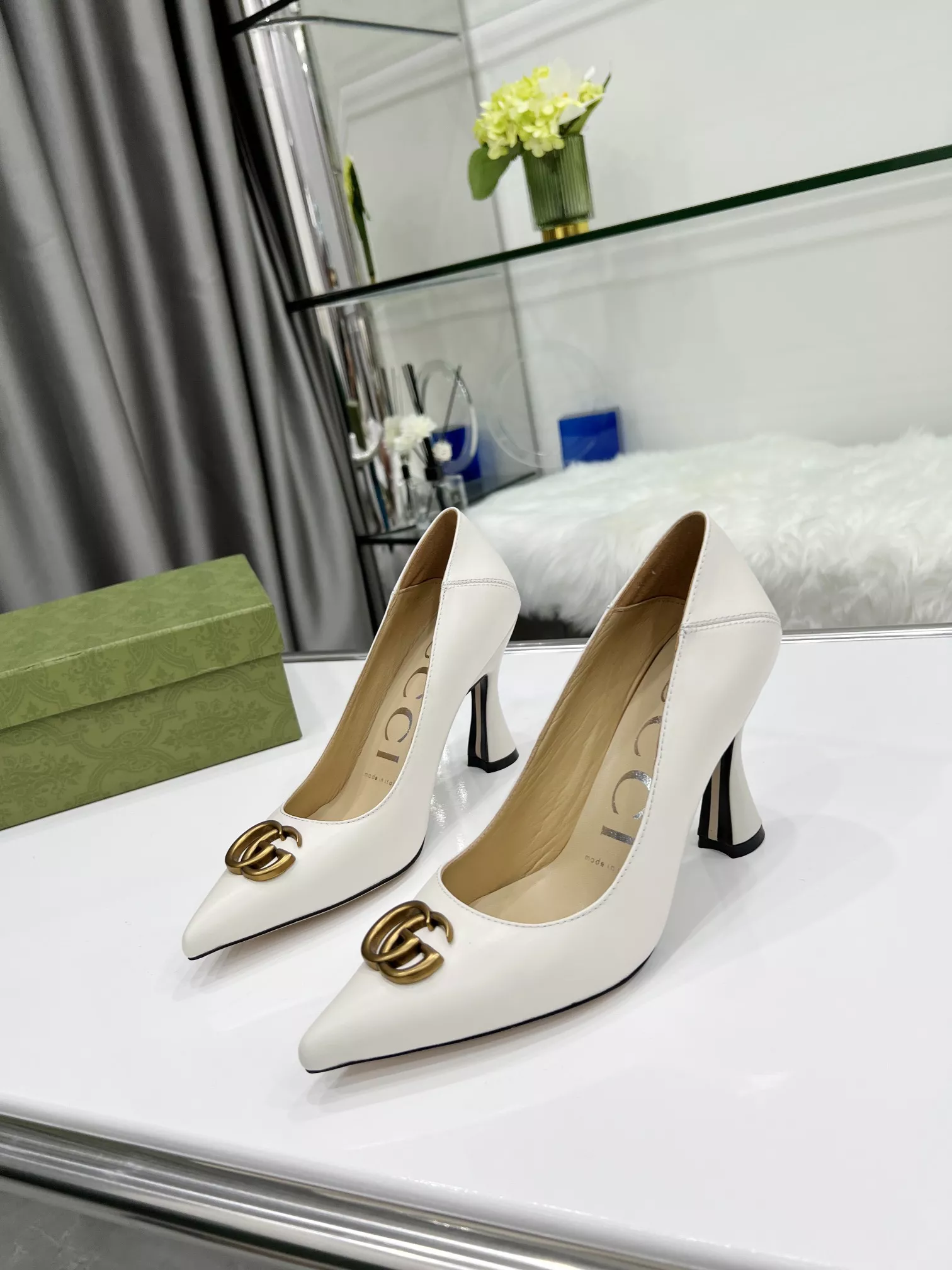 Popular 3954 Gucci High-Heeled Shoes For Women