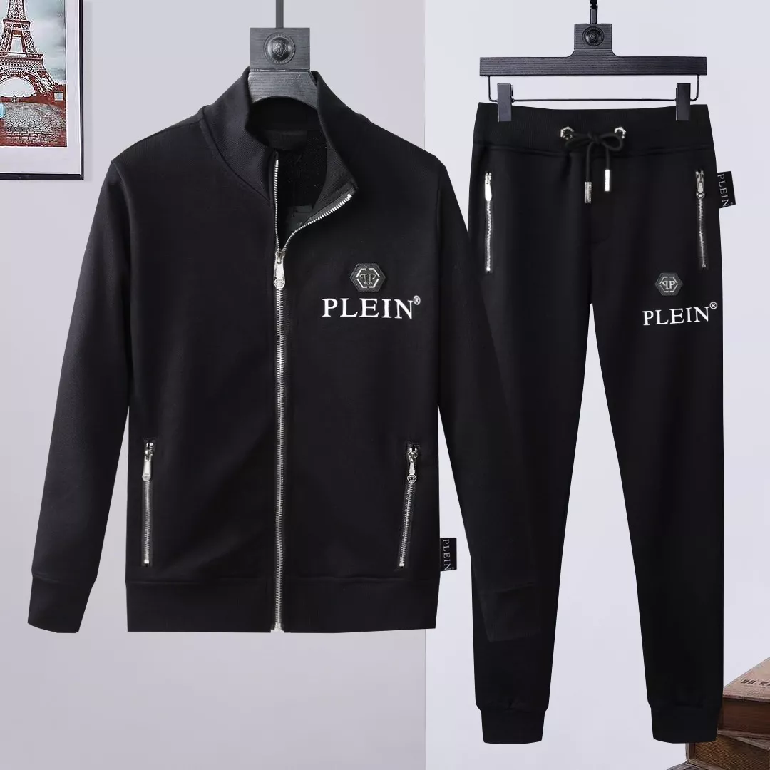 Popular 3967 Philipp Plein PP Tracksuits Long Sleeved For Men