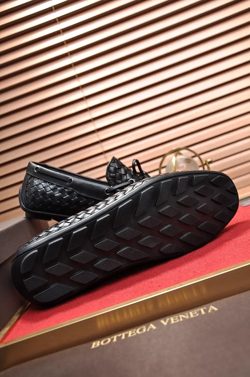 Popular 4001 Bottega Veneta BV Leather Shoes For Men