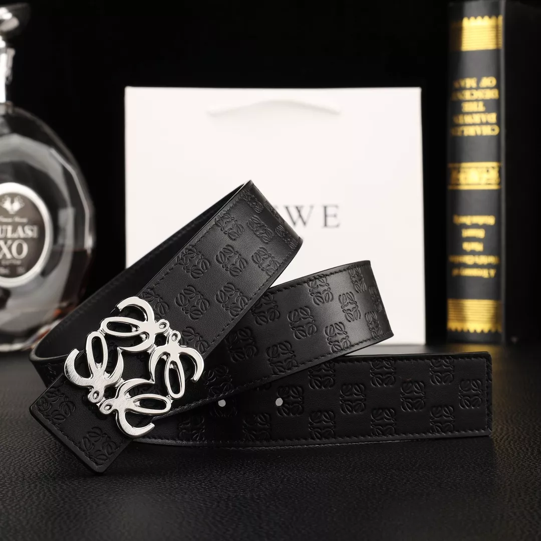 Popular 4120 LOEWE AAA Quality Belts In 3.8cm For Men