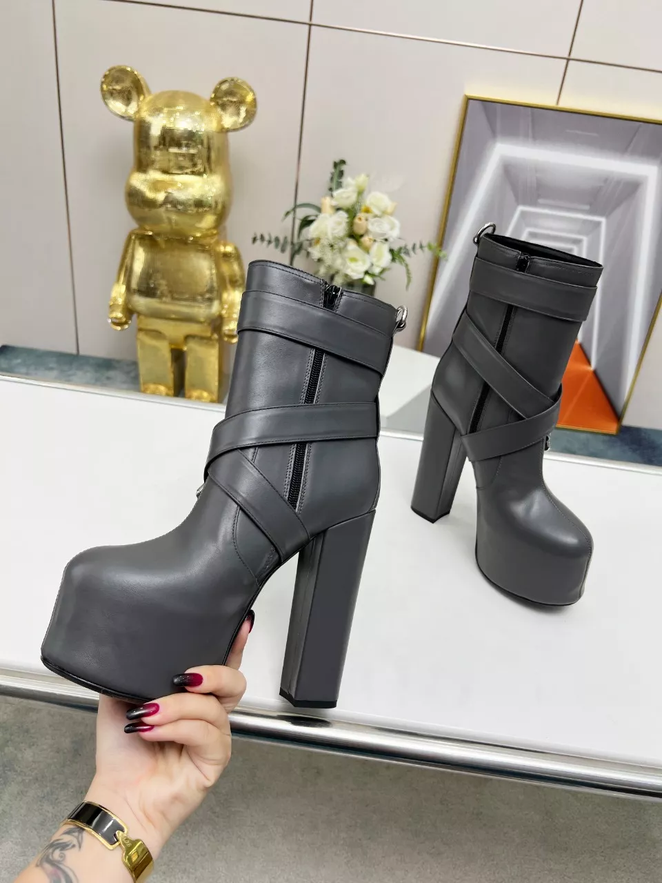 Popular 4294 Yves Saint Laurent YSL Boots For Women