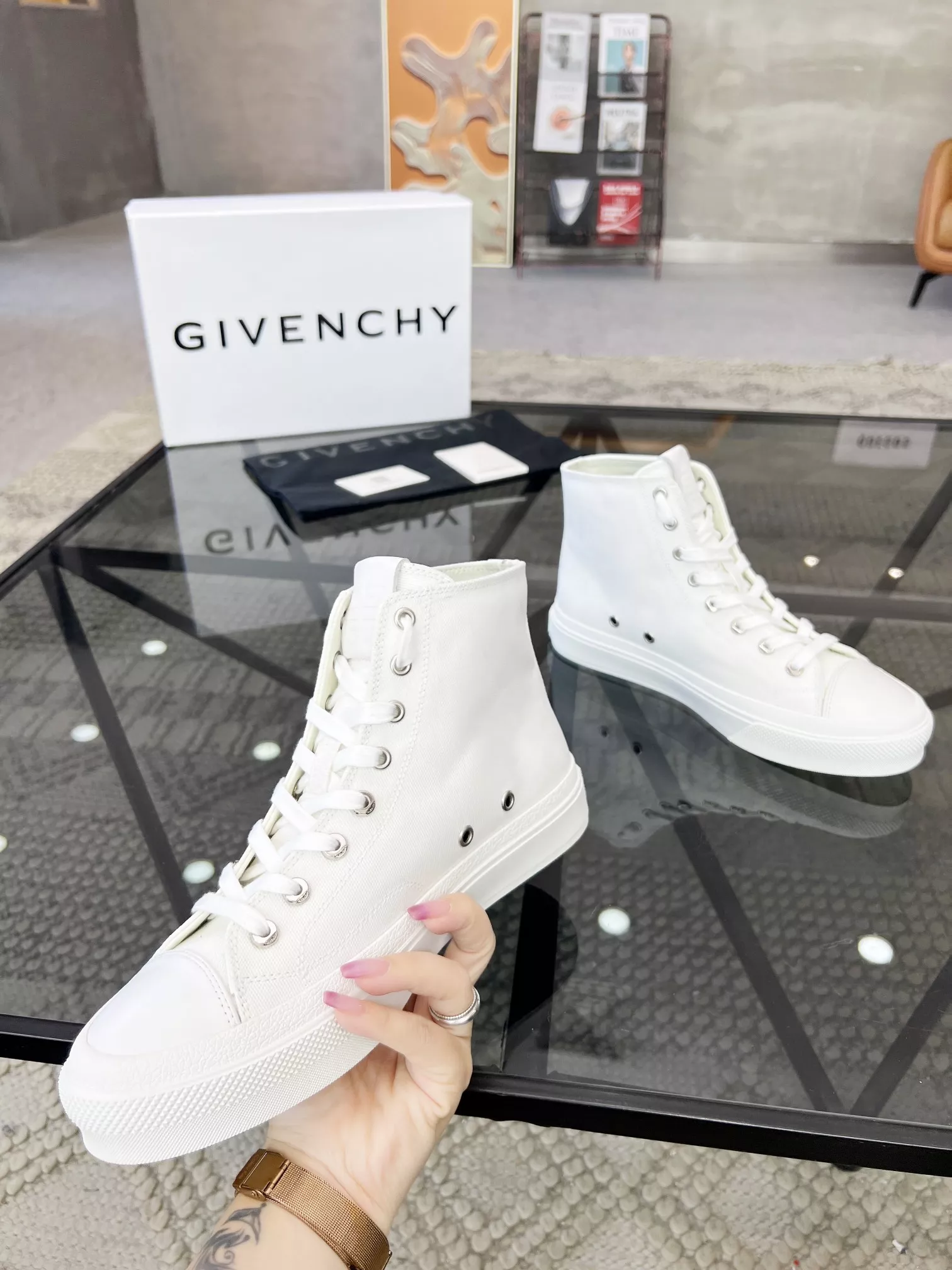 Popular 477 Givenchy High Tops Shoes For Men