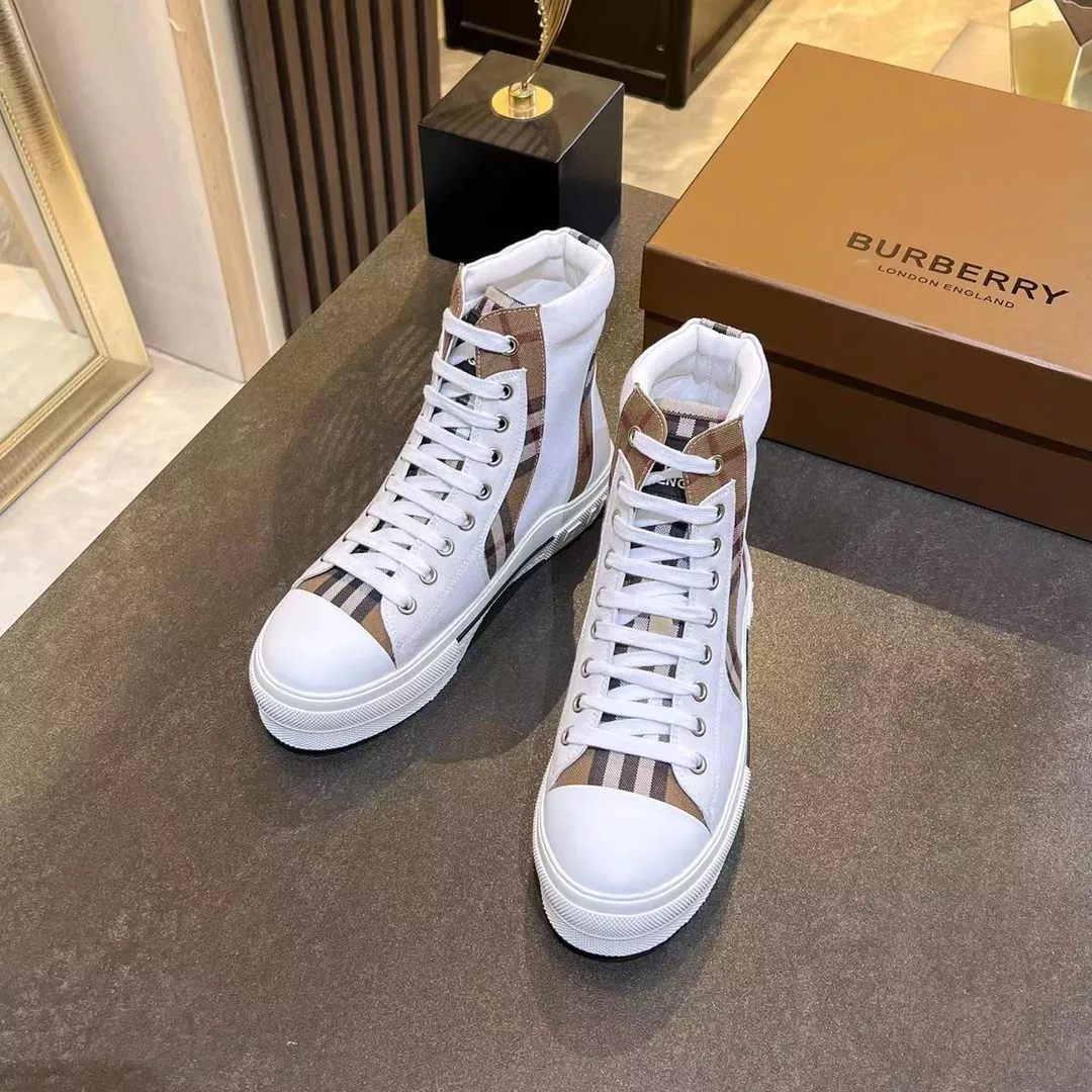 Popular 4780 Burberry High Tops Shoes For Women