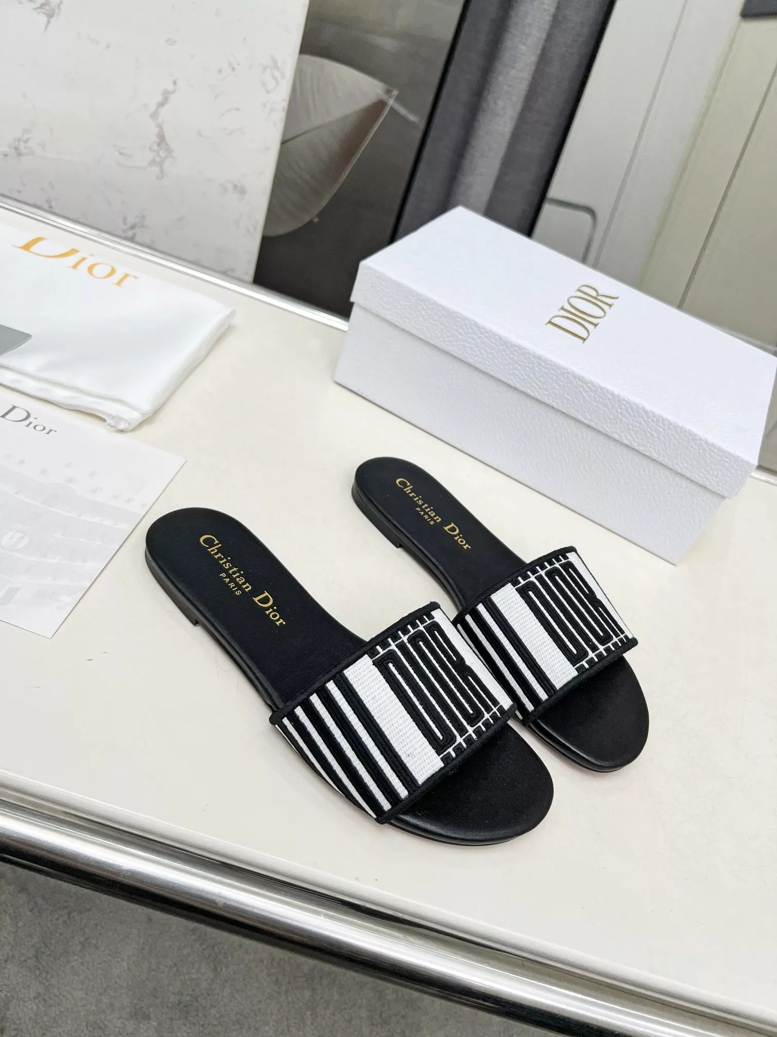 Popular 4812 Christian Dior Slippers For Women