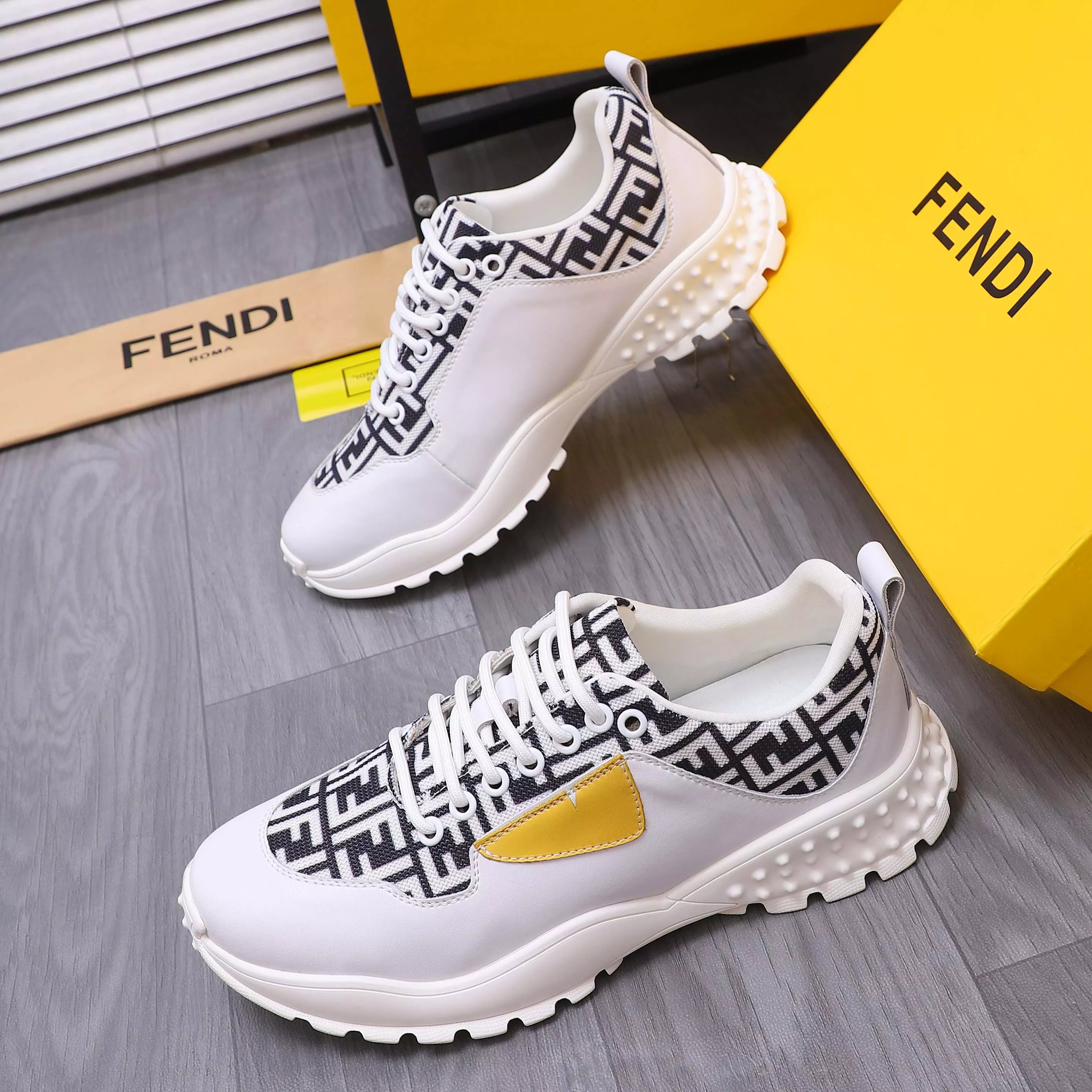 Popular 4825 Fendi Casual Shoes For Men