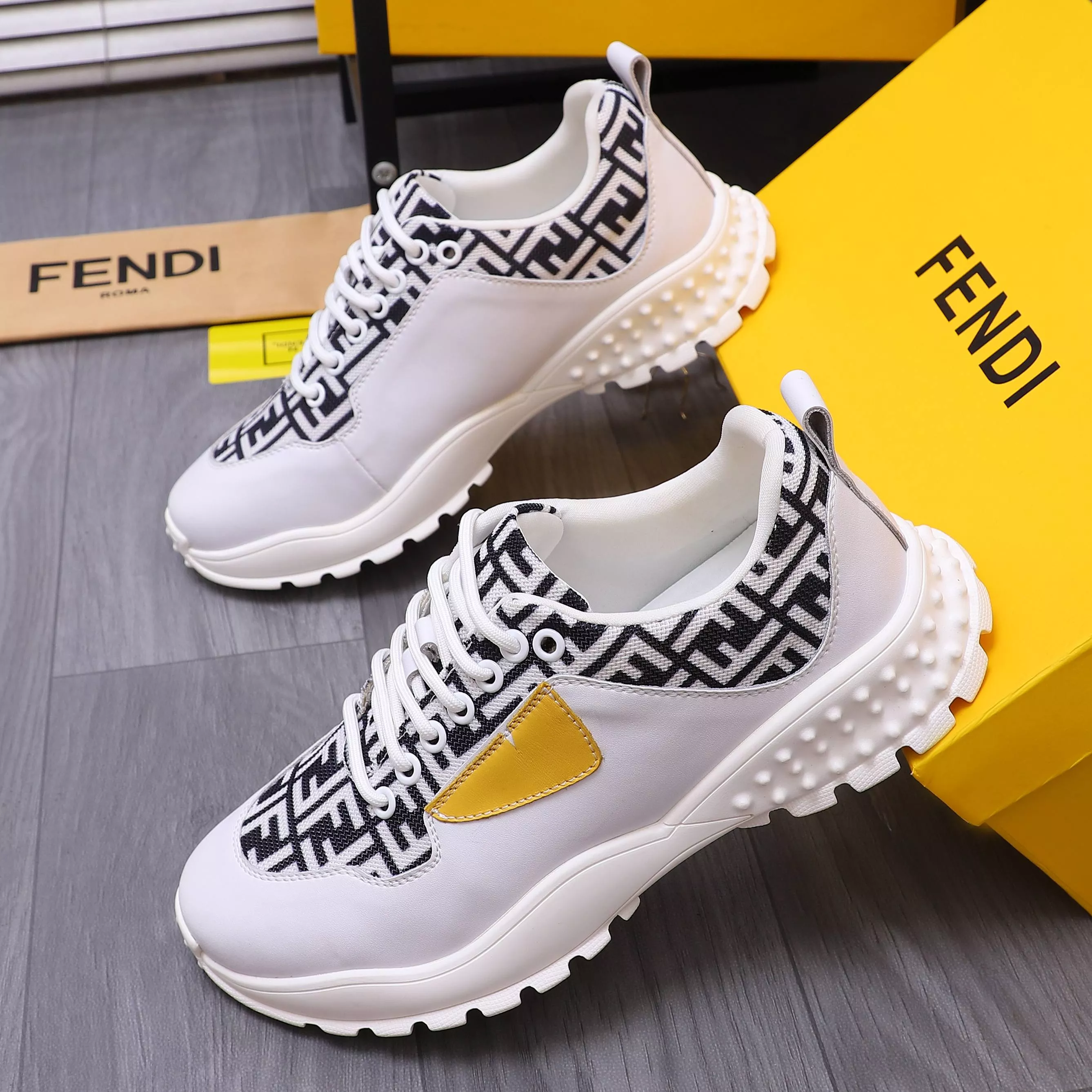 Popular 4825 Fendi Casual Shoes For Men