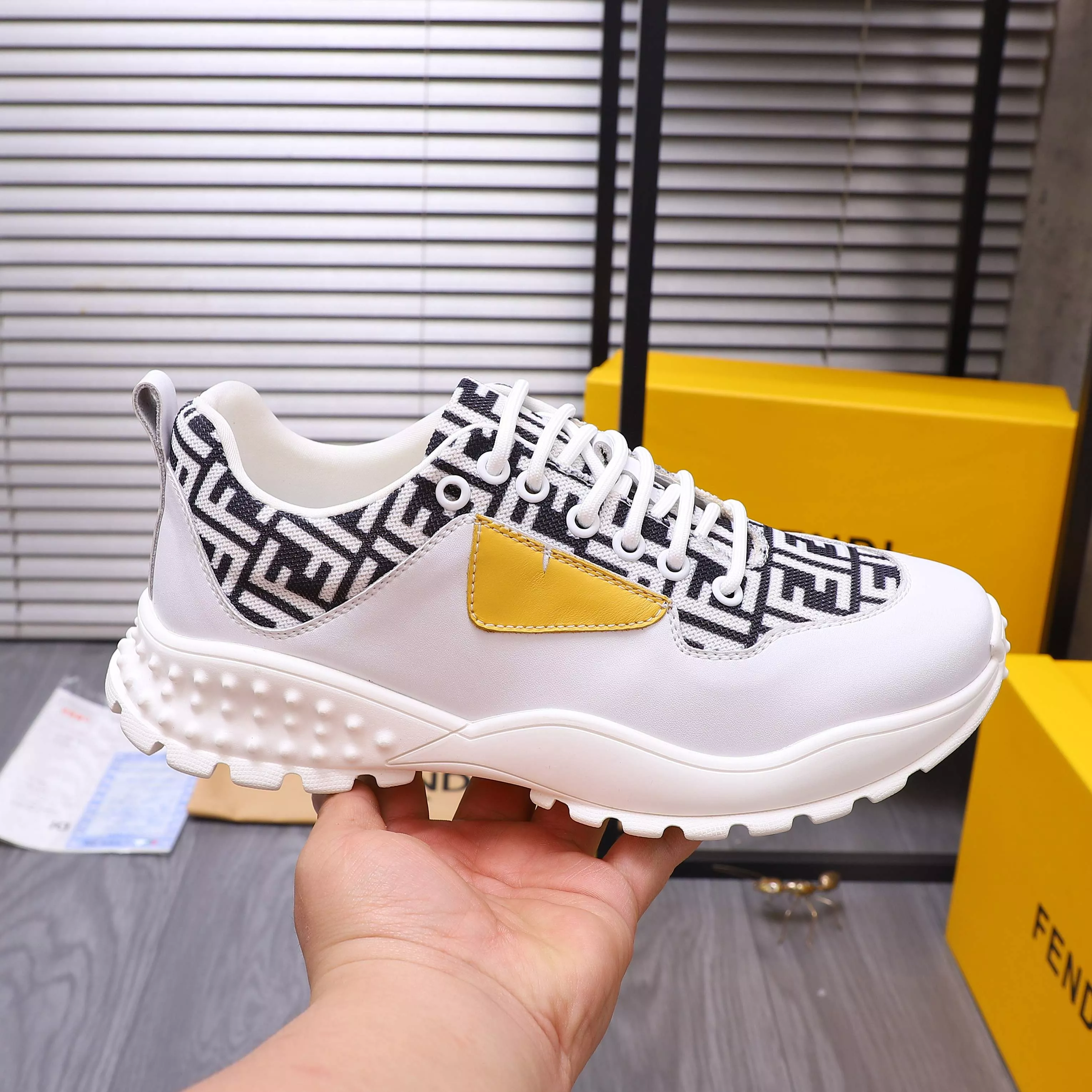 Popular 4825 Fendi Casual Shoes For Men
