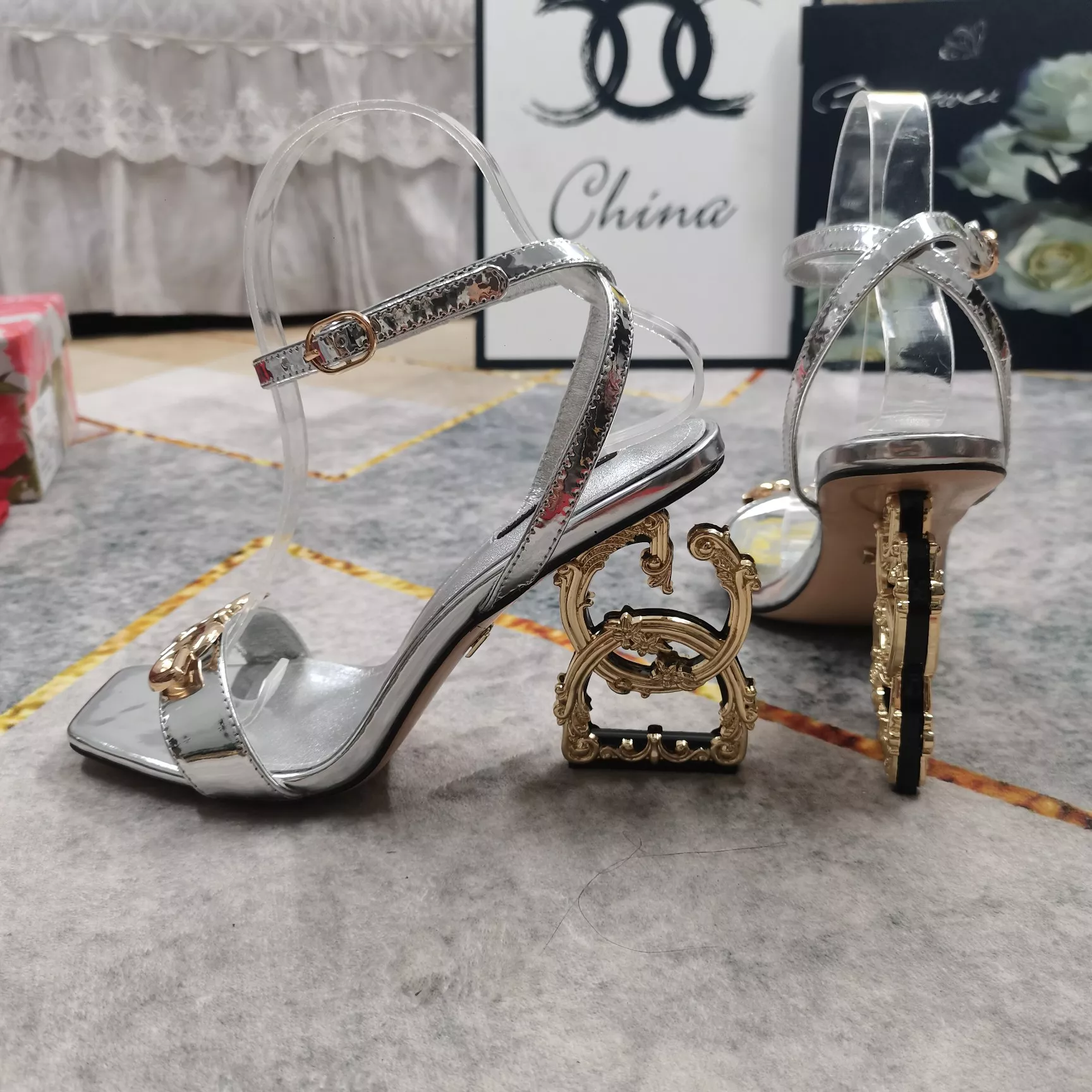Popular 4826 Dolce & Gabbana D&G Sandal For Women