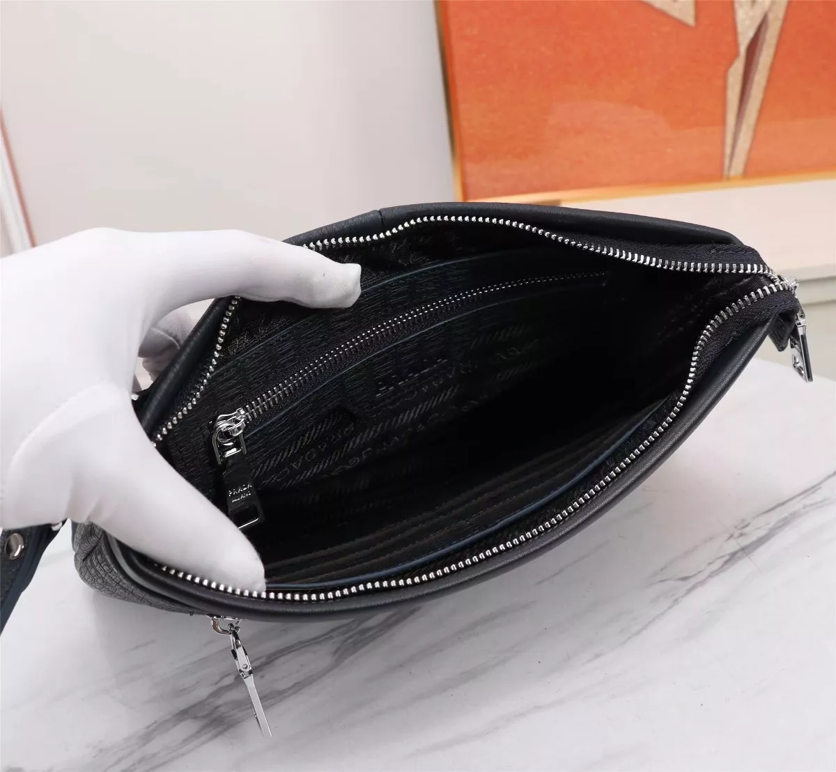 Popular 524 Prada AAA Man Wallets