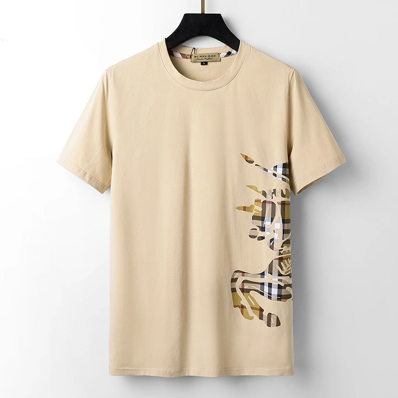 Popular 5265 Burberry T-Shirts Short Sleeved For Men