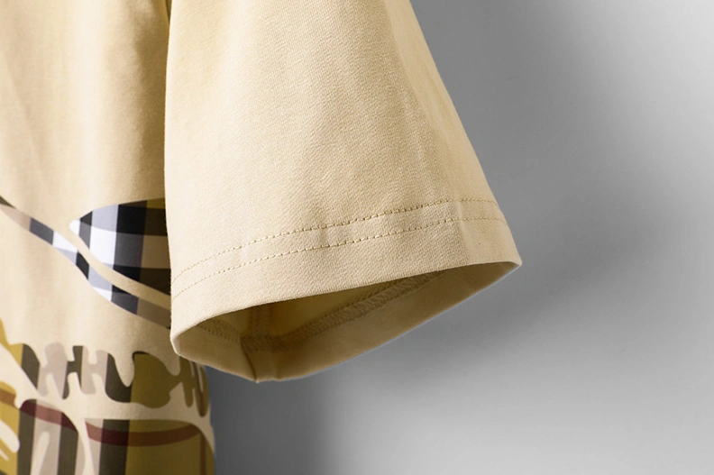 Popular 5265 Burberry T-Shirts Short Sleeved For Men