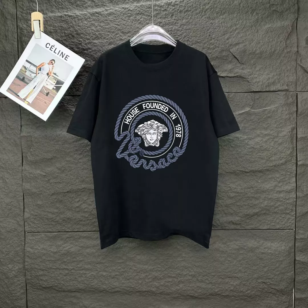 Popular 5577 Versace T-Shirts Short Sleeved For Unisex