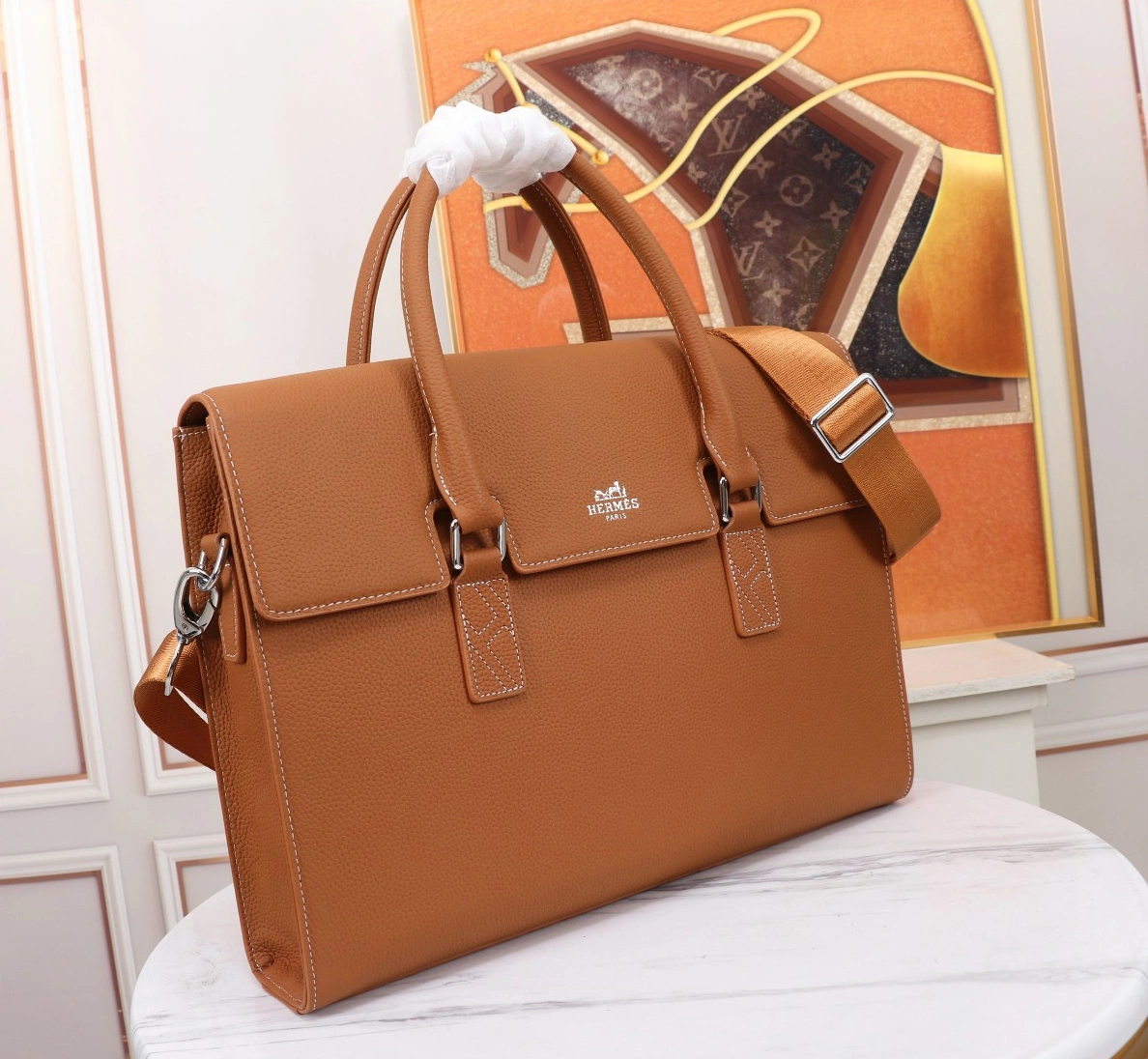 Popular 585 Hermes AAA Man Handbags